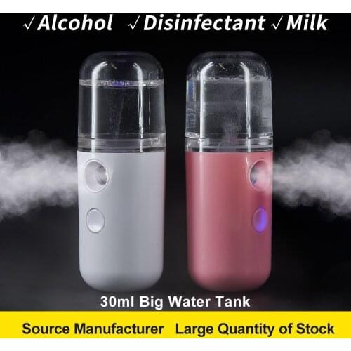2021 Ultrasonic Mini Air Humidifier Humidify cup Home Car USB Fogger 30ML Mist Maker with Mini Fan New humidifier Filters