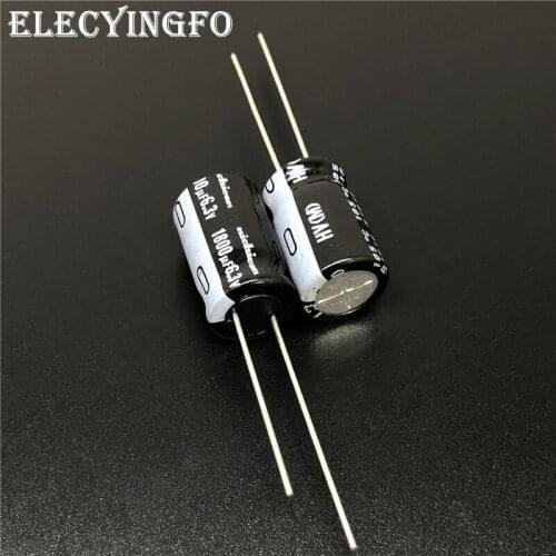 10pcs/100pcs 1800uF 6.3V NICHICON HV Series 10x16 High Ripple Current Low Impedance 6.3V1800uF Aluminum Electrolytic Capacitor