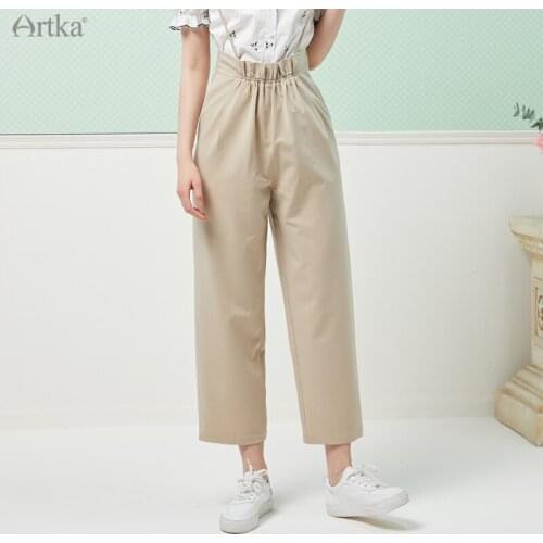 Женские прямые брюки Artka China At AliExpress