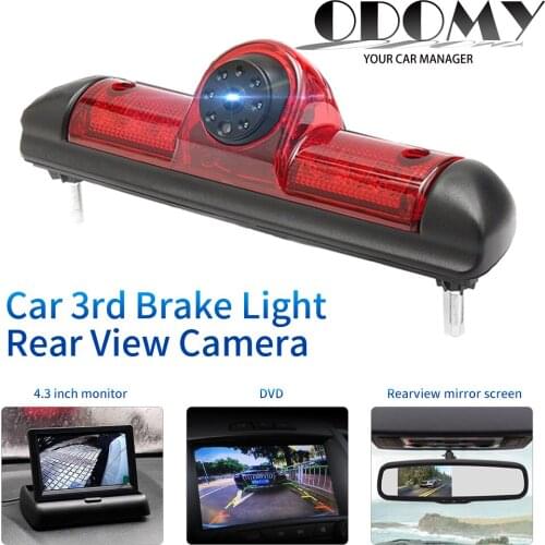 New CCD Car Rear View Camera Reversing Backup Parking Brake Light Night Vision for Fiat Ducato late Peugeot Boxer Citroen Jumper