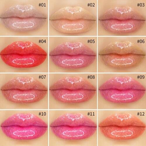 NO Logo Lip Gloss 20 Colors Long Lasting Glitter Shiny Liquid Lipstick