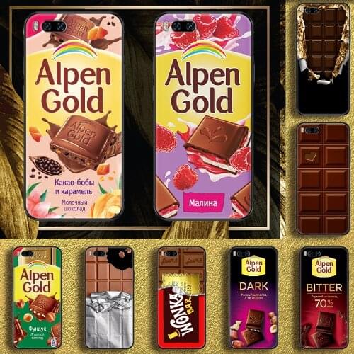 Russia Chocolate Funny Phone case For Xiaomi Mi Max Note 3 A2 A3 8 9 9T 10 Lite Pro Ultra black soft coque luxury hoesjes 3D