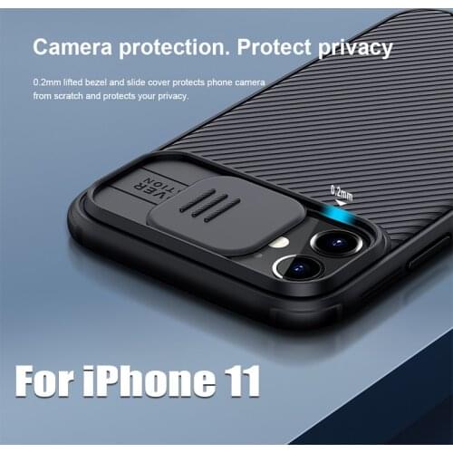 For iphone 11 Case Nillkin CamShield Case Slide Camera Protection Phone Case For iphone 11 Back Cover For iphone 11