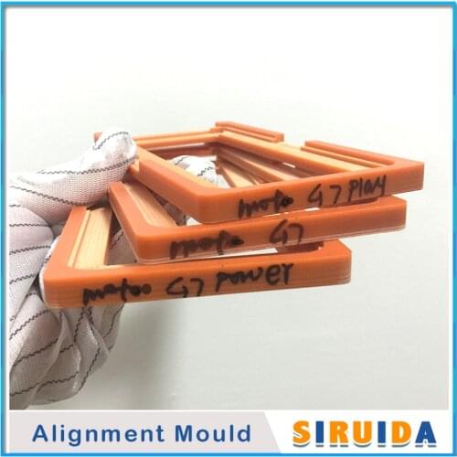 For Motorola Moto G7 G7 Plus G7 Power G7 Play LCD Outer Glass UV OCA Glue Film Alignment Wood Mold Mould