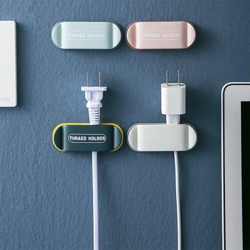 Plug fixer, traceless hook wire fixer, wire receiving, punching-free, sticking and sorting device hooks wall hook