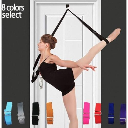 Door Flexibility Stretching Legs Stretcher Strap for Ballet Cheer Dance Gymnastics Trainer Yoga Flexibility Legs Stretch belt
