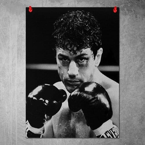 Canvas Print Raging Bull Robert Poster Decorative Picture Modern Wall Art Paintings Home Decor No Frame