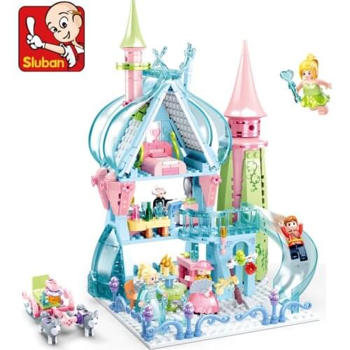 Creator Expert Romantic Princess Friends Building Blocks Girls Castle Dream Bricks Assembly DIY Toys for Kids Birthday Gifts