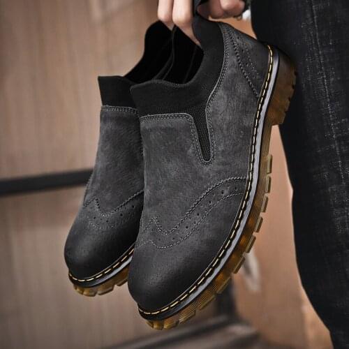 Sneakers altas hot breathable mens casual high tenis outdoor hightop running mens High for summer leather fashion footwear top