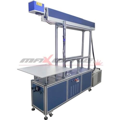 100w denim jeans galvo head laser engraving co2 laser marking machine glass tube 300*300mm 600*600mm CO2 laser marking machine