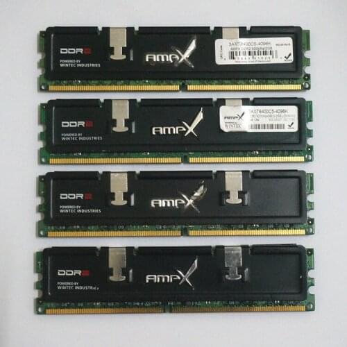 For DDR2 800 2G second-generation desktop memory module Fully compatible memory can be dual-pass 4G compatible 667 533