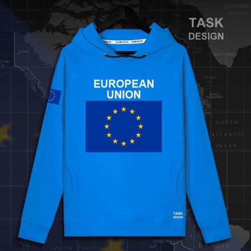 European Union United in Diversity EU EUR mens hoodie pullovers hoodies men sweatshirt streetwear clothing hip hop tracksuit new