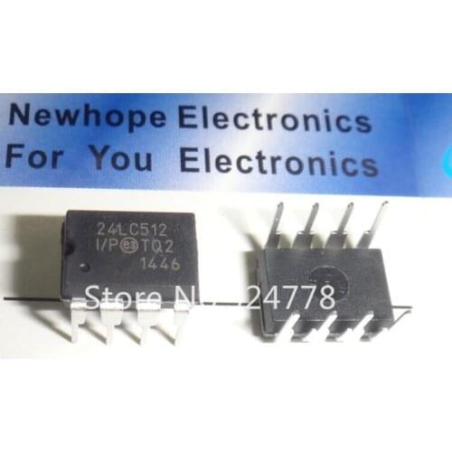 New hope 24LC512-I/P 24LC512 DIP8