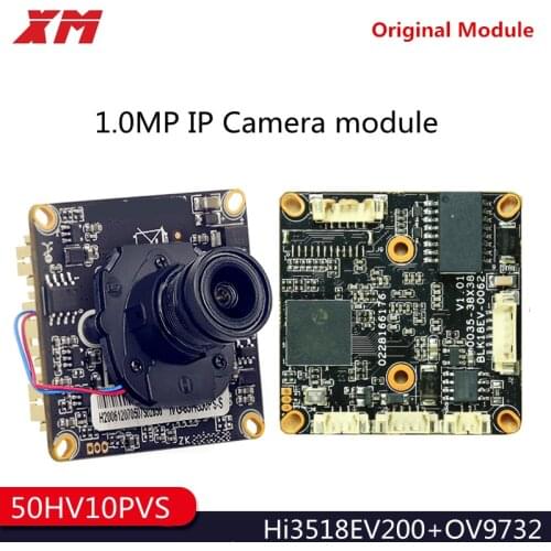 XM Original 1.0 MegaPixel CMOS ONVIF IP Camera Module 720P IP Board DIY Camera support Audio H.264