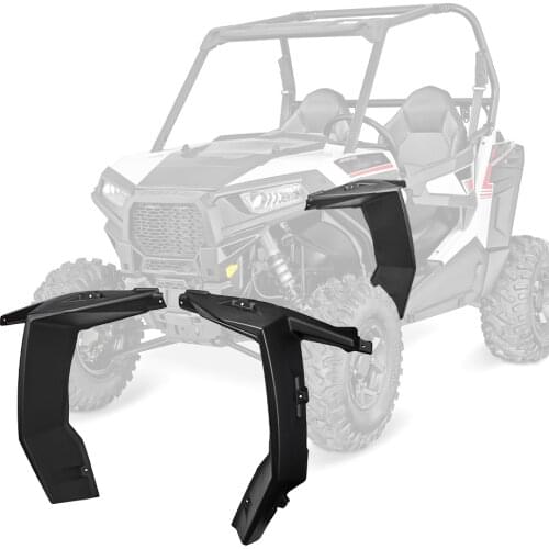 RZR UTV Front Fender Flares for Polaris RZR S / XP 4 900 1000 Turbo Trail EPS KEMIMOTO 2014-2020