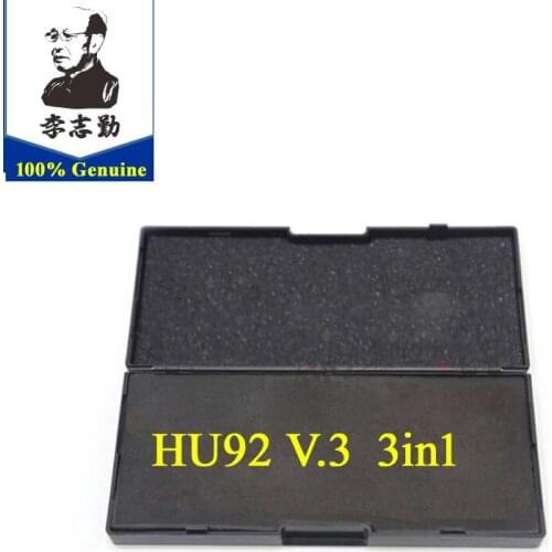 Free shipping Genuine HU92 V.3 lishi 3function in1 Tool, HU92 Lishi locksmith tool