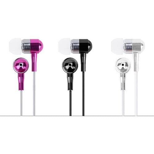 Qijiagu 10pcsIn-Ear 3.5mm Wired Earphone Headset In-line Control computer Smartphone With Mic for Android Phone