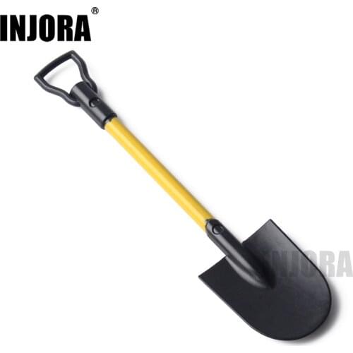 INJORA RC Car Mini Plastic Shovel for RC Crawler Traxxas TRX-4 TRX4 Axial SCX10 90046 Tamiya CC01 D90 D110