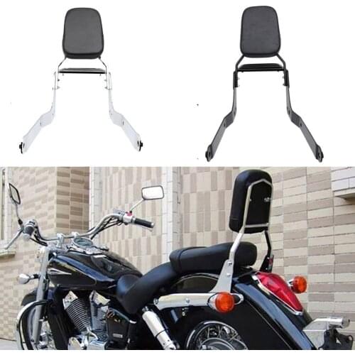 Motorcycle Detachable Sissy Bar Backrest Luggage Rack For Honda Shadow VT750C Aero 2004 2005 2006 2007 2008 2009 2010 2011 2012
