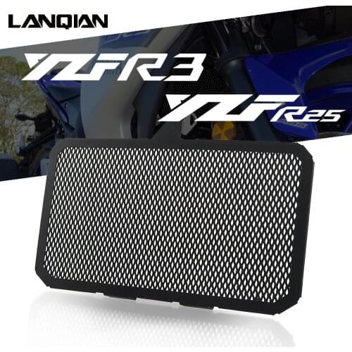 Motorcycle Radiator Grille Guard Cover Parts For Yamaha YZF R25 R3 YZFR25 YZFR3 2014 2015 2016 2017 2018 2019 2020 Accessories