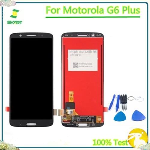 LCD Display Touch Screen Digitizer For Motorola G6 Plus for Moto G6 Plus XT1926 Assembly For Motorola G6 Plus lcd touch screen