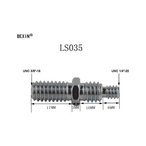 10 pcs Camera pcs convert tripod brackets 3/8 to 1/4 convert screw adapter monopod ball head Quick release plate plate accessori