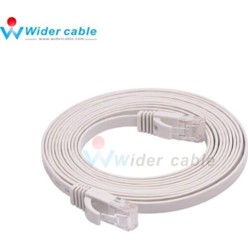 3pieces/lot Cheapest Flat CAT5e RJ45 Ethernet Network Patch Lead Cable Cat 5e Lan Cable Wholesale 3m
