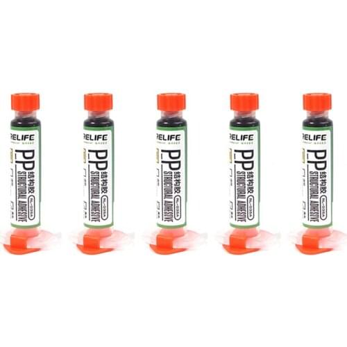 5Pcs Black transparen structural adhesive Liquid for Phone ipad frame back cover bracket bonding