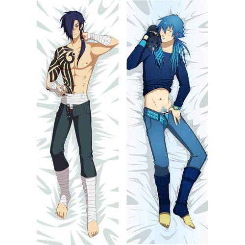 Dramatical Murder Coscase Anime DMMD characters Seragaki Aoba koujaku Dakimakura throw pillow cover Hugging Body pillowcase