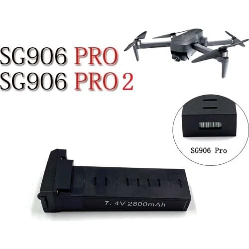 TERANTY SG906 PRO 2 X7 Pro Battery GPS Drone Self-Stabilizing Gimbal 7.4V 2800mAh Battery Brushless Quadcopter Drones Spare Part