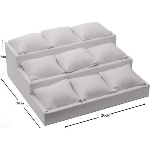 Go Import 3 Digit Leather Fabric Padded Stand