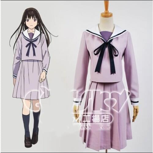 Noragami Hiyori Iki cosplay costume anysize Free Shipping