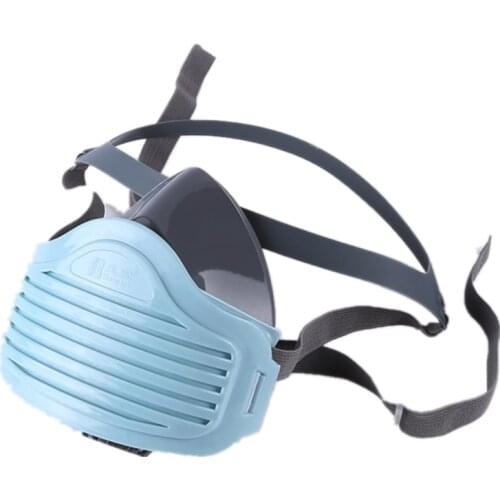 Dust Mask Respirator Rubber Half Face Gas Mask Particulate Construction Work Industrial Reusable Organic Gas Protection