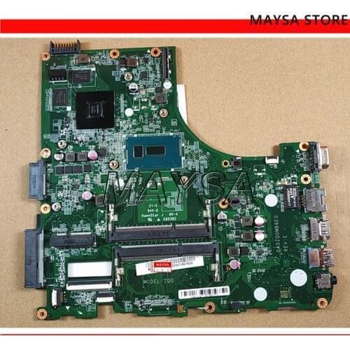 DA0ZQ0MB6E0 Motherboard with 2957U GT840M For Acer aspire E5-471 E5-471G V3-472P Laotop Mainboard