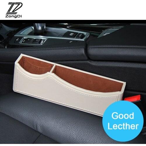 ZD Multifunction Car Seat Pocket Box Covers For VW Passat B5 B6 Polo Golf 4 5 Chevrolet Cruze Lada Granta RAM Charge Convenient