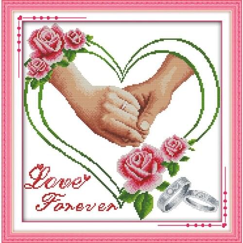 Give you happiness cross stitch kit people 18ct 14ct 11ct count print canvas stitches embroidery DIY handmade needlework