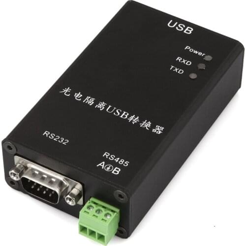 Optical Isolation USB Converter USB to RS485 USB to RS232 Industrial Lightning Protection