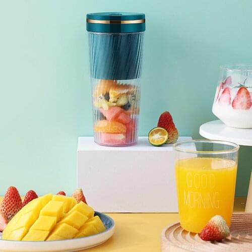 Personal Size Blender 350ml USB Rechargeable Portable Blender Cup for Home Office Sports Travel Outdoors Fruit Mixing Machine