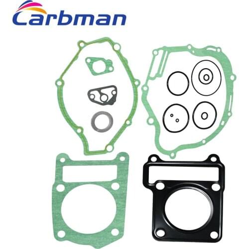 Carbman One Set Complete Gasket Kit For Yamaha TTR125 01-03 TTR125E 03-09 TTR125L 01-08 Gasket Kit Engine Set
