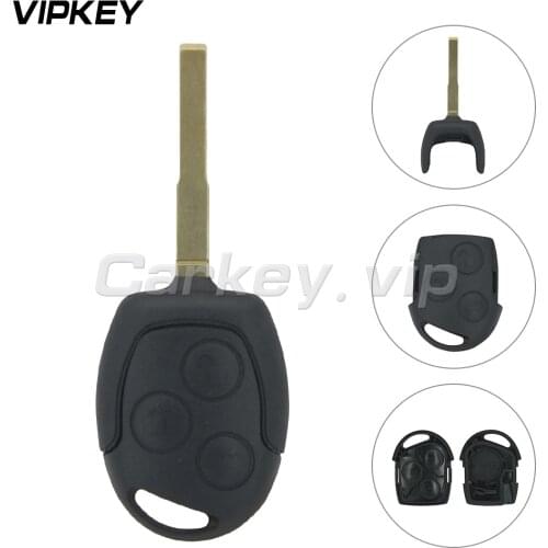 Remotekey 3 Button Remote Car Key Shell Case Fob Covers For Ford Mondeo Fusion Focus Fiesta C-Max HU101 Blade