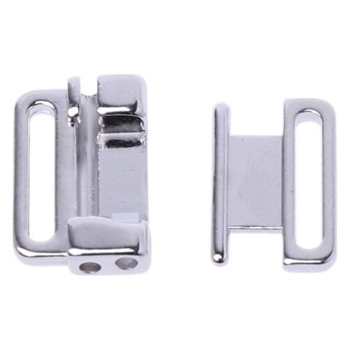 10set Metal Alloy Buckle Bra Swimwear Bikini Clip Closure Hook Sewing Making DIY E56C