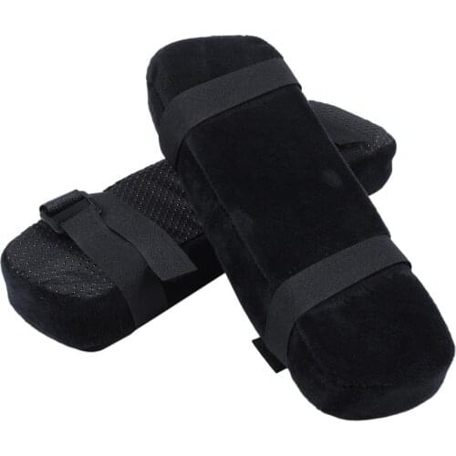 2Pcs Chair Armrest Pads Ultra-Soft Memory Foam Elbow Pillow Support Universal Fit For Home Or Office Chair For Elbow Relief