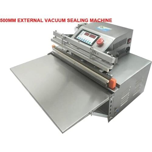 500mm external vacuum packaging machine stainless steel case