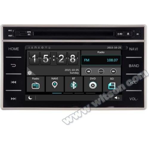 7" Capacitive Touch Screen Car DVD for Toyota Hilux 2015-2017 & Revo 2015-2017 with Tire Pressure Monitoring System Support
