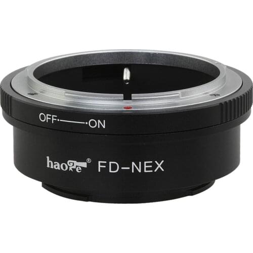 Haoge Lens Mount Adapter for Canon FD Mount Lens to Sony E-mount NEX Camera