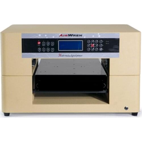 AR-LED Mini5 Multi-function UV Flatbed Printing Machine with8 Color Automatic Digital UV Printer for Phone Case Golf Ball Pen