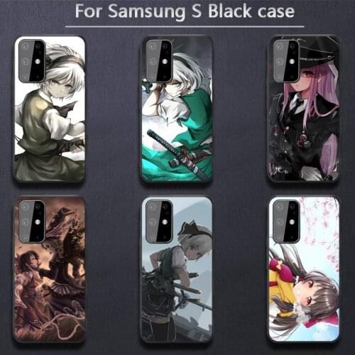 Anime cartoon Touhou Phone Case For Samsung Galaxy S6 7 8 9 10 20 S6 7 edge plus S9 10 plus Elite S20 UITRA