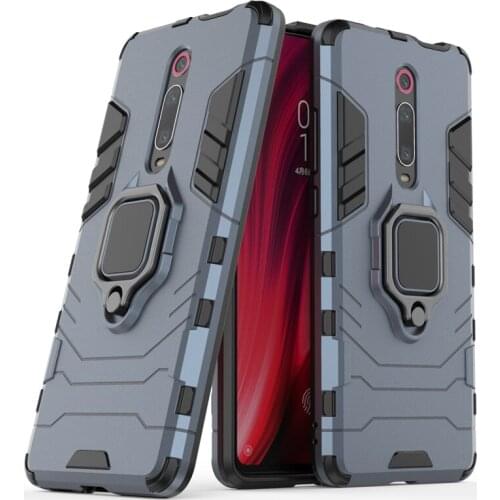 For Xiaomi Mi 9T Case Hard PC Magnetic Phone Finger Ring Kickstand Bumper Case For Xiaomi Mi 9T Cover For Xiaomi Redmi K20 Case