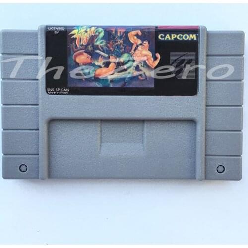 Final Fight 2 USA Version for 16 bit Game Card Cartridge Card for NTSC Game Player