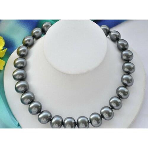 Beautiful 16mm SOUTH SEA Shell PEARL NECKLACE 18inch 36"